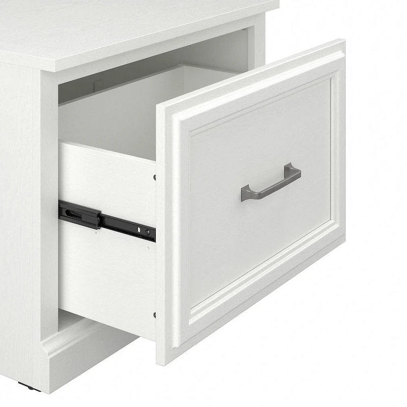 Woodland 24W Small Shoe Bench with Drawer by Bush Furniture