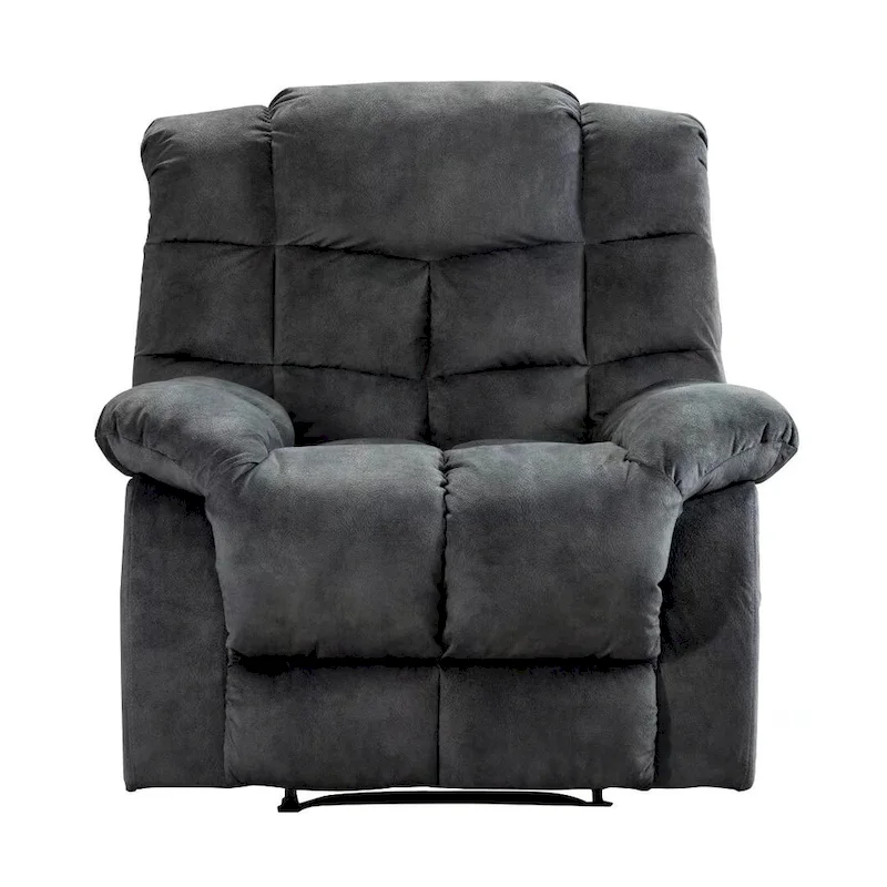 Manual Ergonomic Overstuffed Recliner Chair