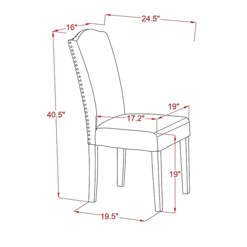 East West Furniture 3 Piece Dining Table Set- a Rectangle Kitchen Table and 2 Limelight Linen Fabric Upholstered Chairs, Oak