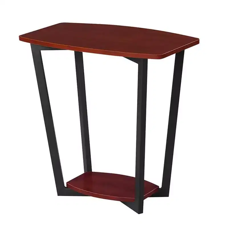 HomeStock Rectangle Metal Table Top End Table 1 -piece