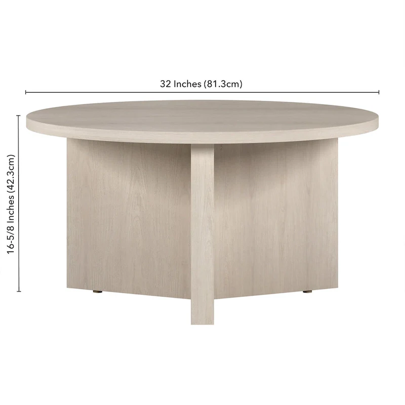 Anders 32 Wide Round Coffee Table