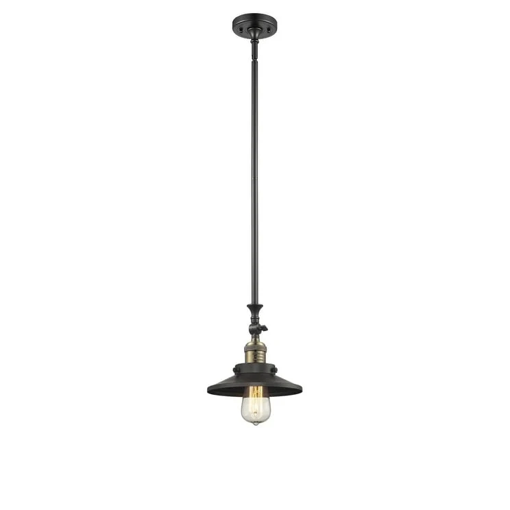 Innovations Lighting Railroad 8  Wide Adjustable Mini Pendant