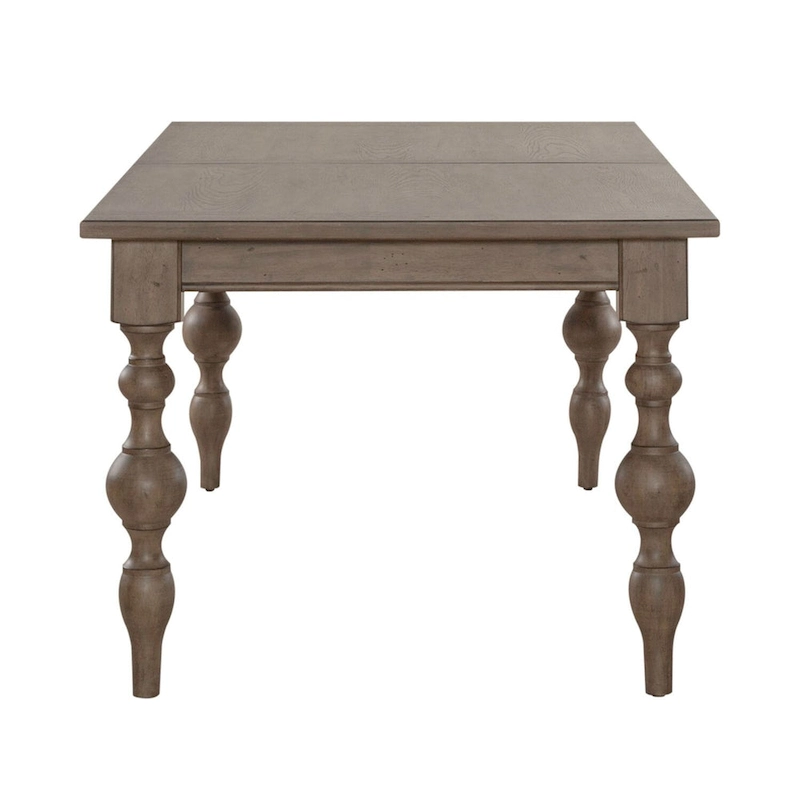 Americana Farmhouse Dusty Taupe Rectangular Leg Table