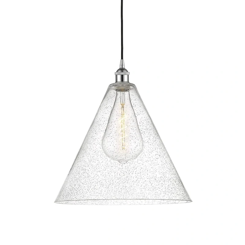 Innovations Lighting 616-1P-18-16 Edison Cone Pendant Edison Cone 16