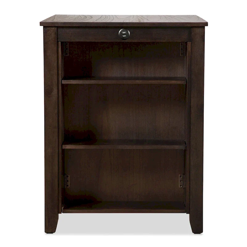 Furniture of America Vesper 3-Piece Counter Height Dining Set with Shelving