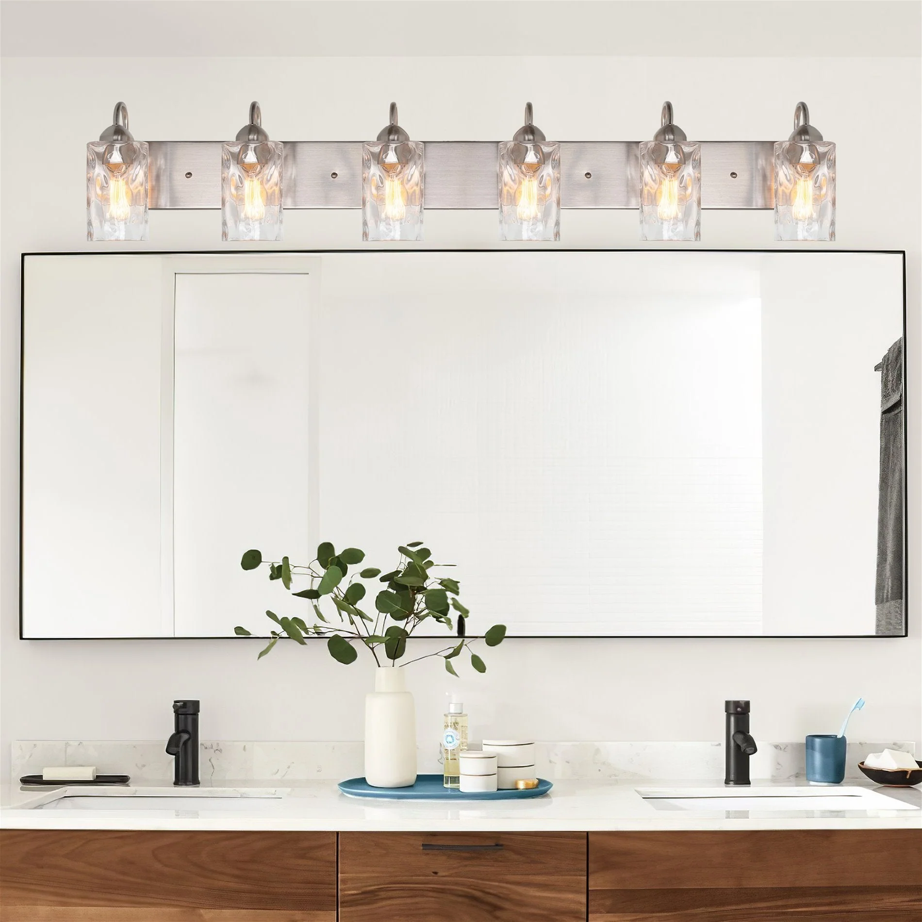 Armada II 48 Modern 6-Light Over Mirror Vanity / Bathroom Light