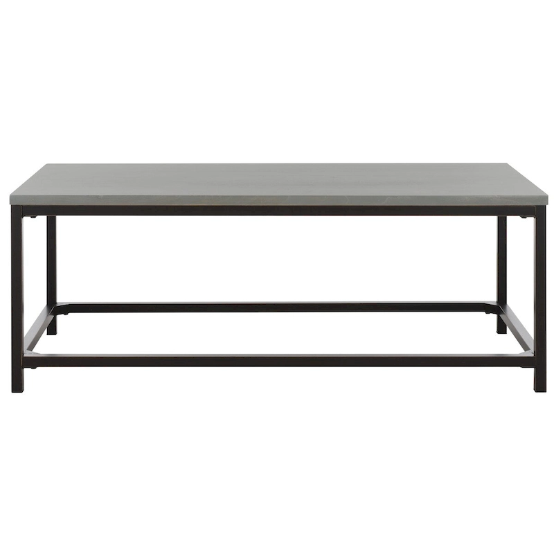 SAFAVIEH Aino Reclamined Wood Finish Coffee Table - 48 x 24 x 17.7 - 48Wx24Dx18H