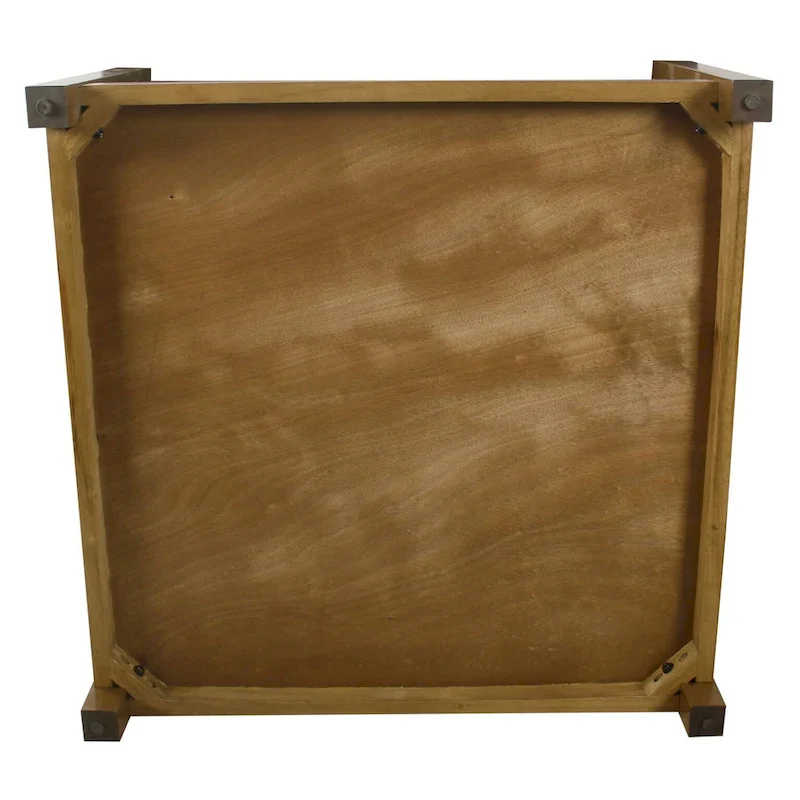 HomePop Tufted Top square cocktail Ottoman