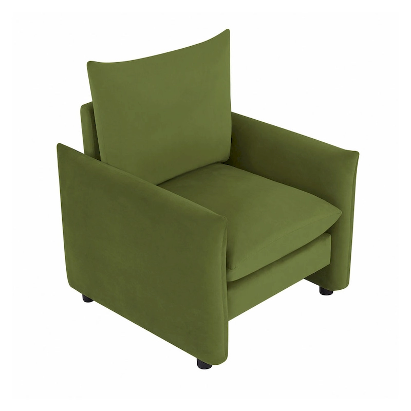 Lilian 33in W Modern Armchair Accent Chair Sofa Lounge Chair