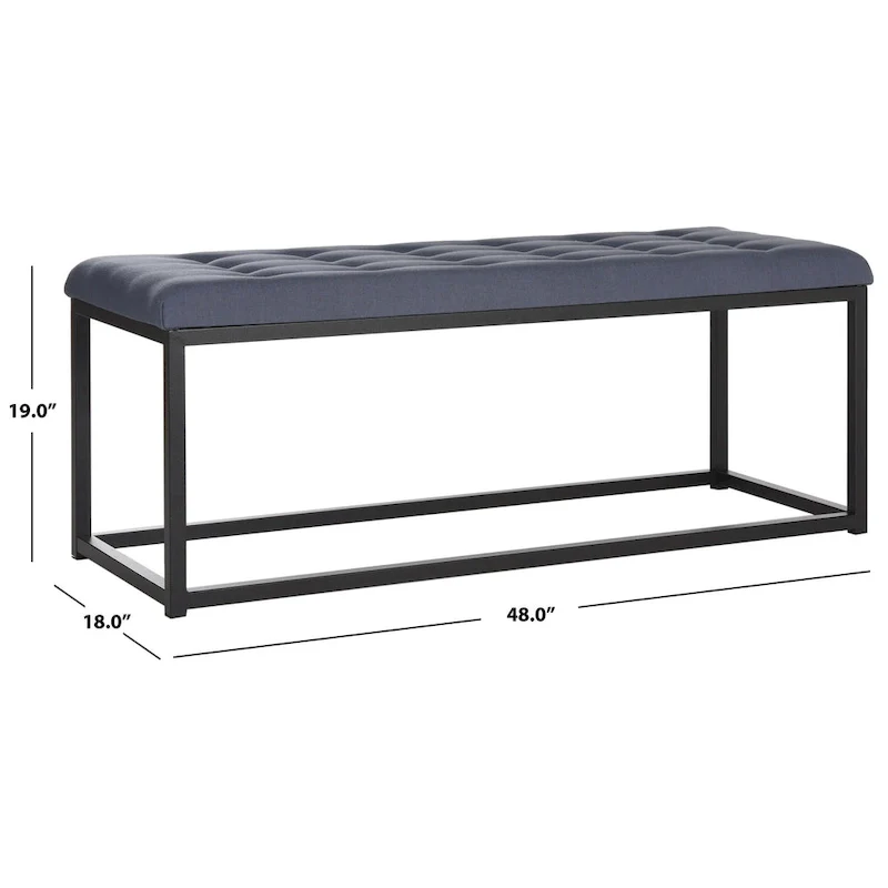 SAFAVIEH Nejla Bench - 48  x 18  x 19