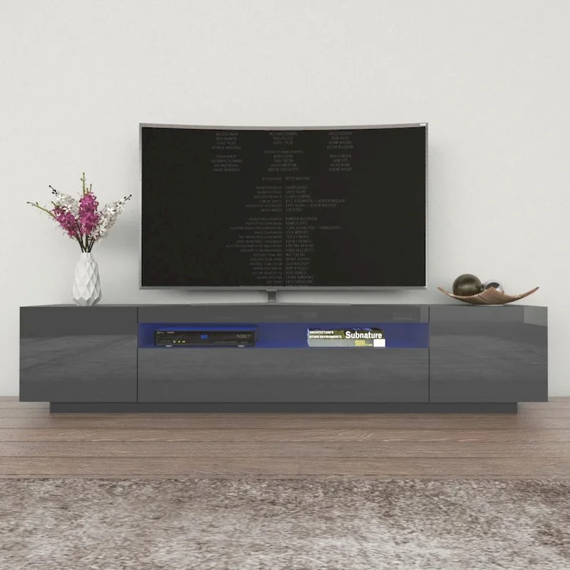 Modern 79-inch TV Stand