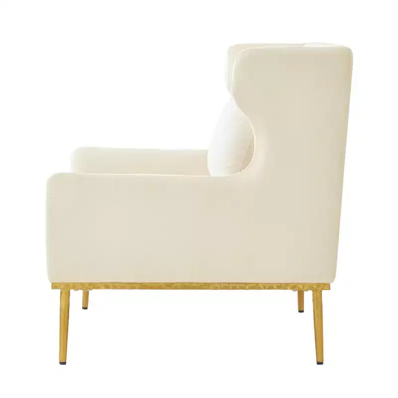 Christopher Knight Home Galina Modern Velvet Armchair with Pillow