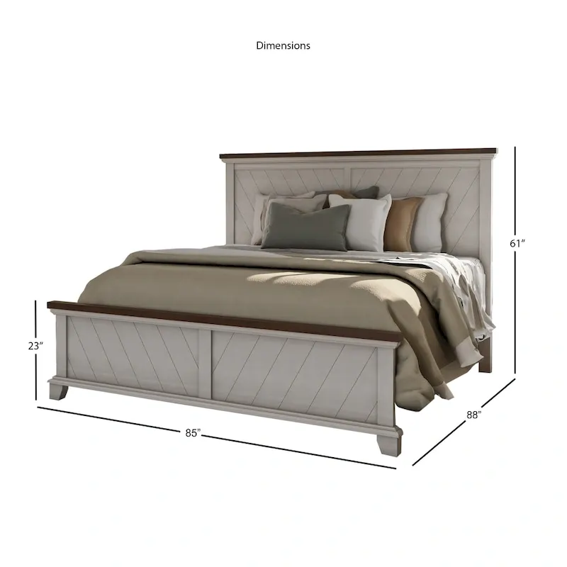 Steve Silver Overlook Rustic Panel Bed
