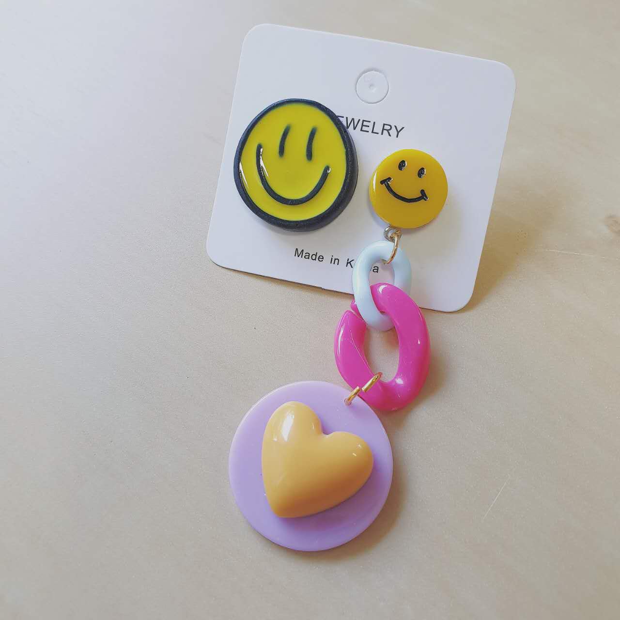 Luninana Earrings - Happy Smile Earrings XJ004