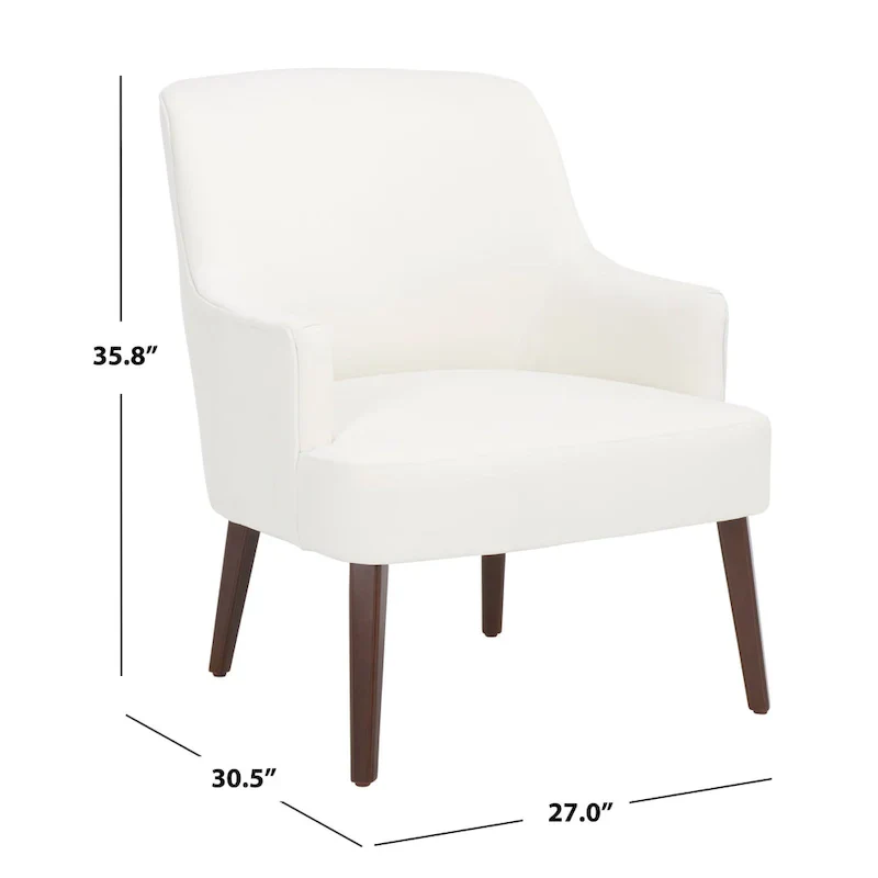 SAFAVIEH Manerva Accent Chair - 27 W x 30.5 L x 35.8 H - 27Wx31Dx36H