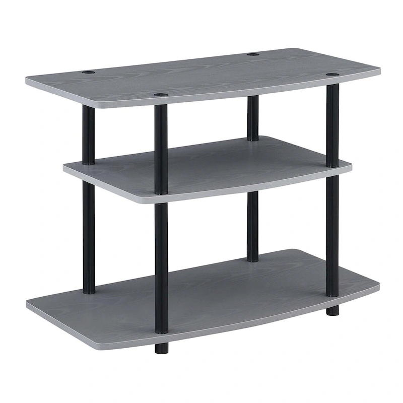 Convenience Concepts Designs2Go No Tools 3 Tier TV Stand