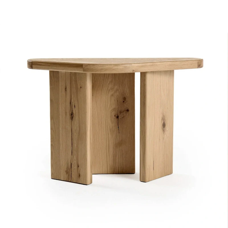 Modrest Jack Modern Natural Wood Coffee Table Set