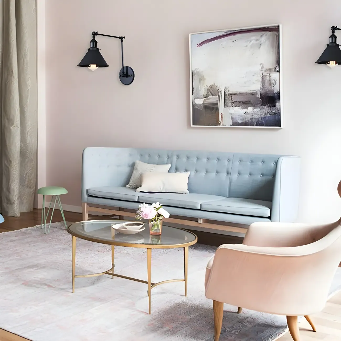 16-Inch Swing Arm Retro Metal Adjustable Wall Light