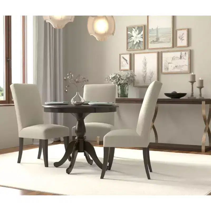 Carolina Living 36 Salem Round Pedestal Dining Table