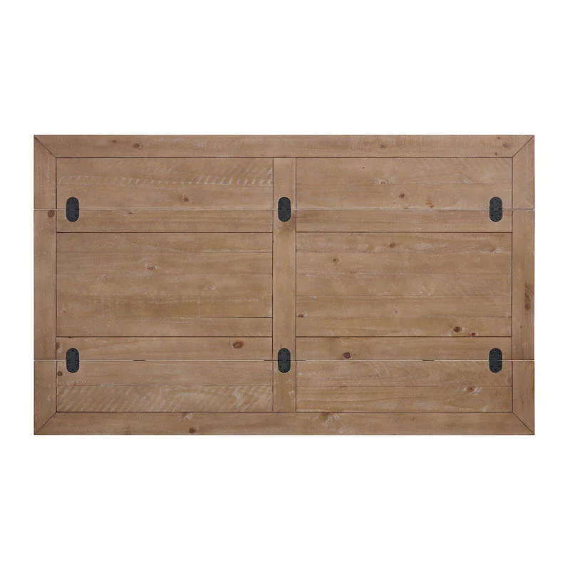 Napa 60 Solid Wood Pedestal Flip-top Sofa Console Table