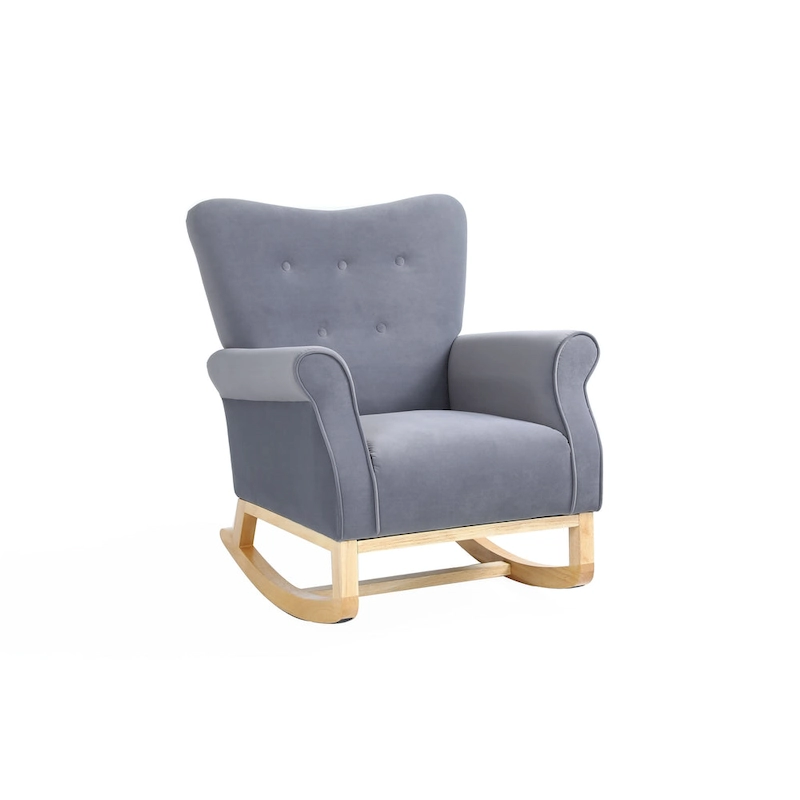 Velvet Rocking Chair