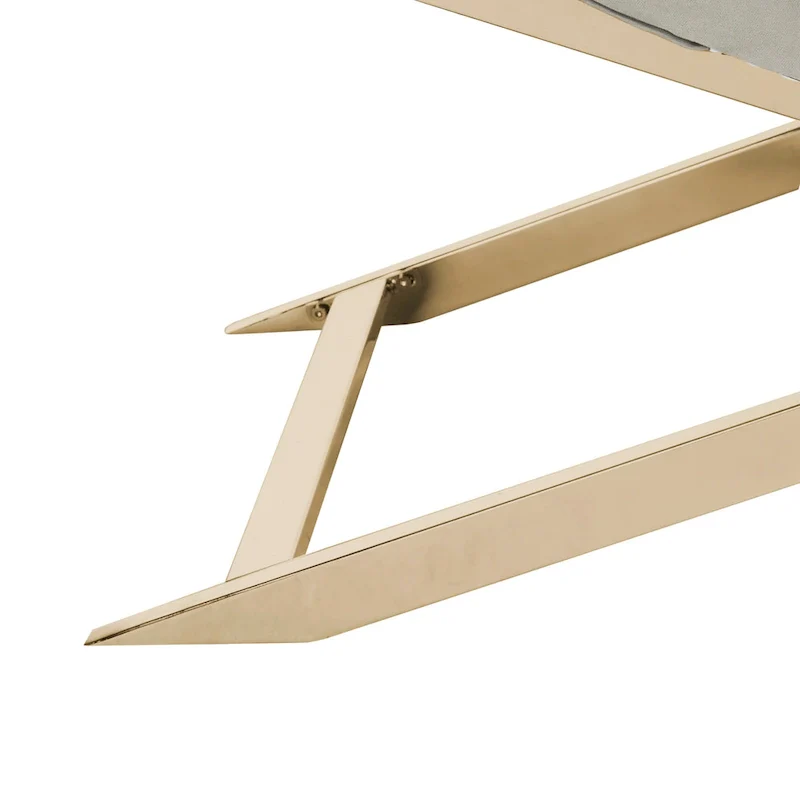 Cheri Chaise with Round Pillow - 65Wx23Dx33H