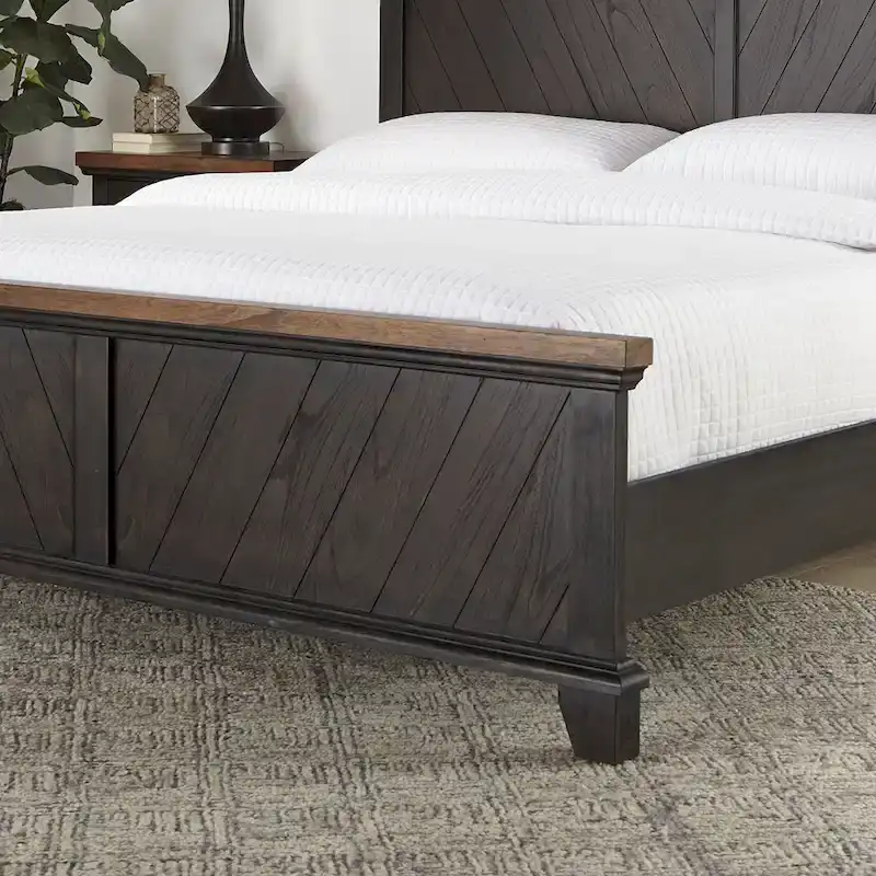Steve Silver Overlook Rustic Panel Bed