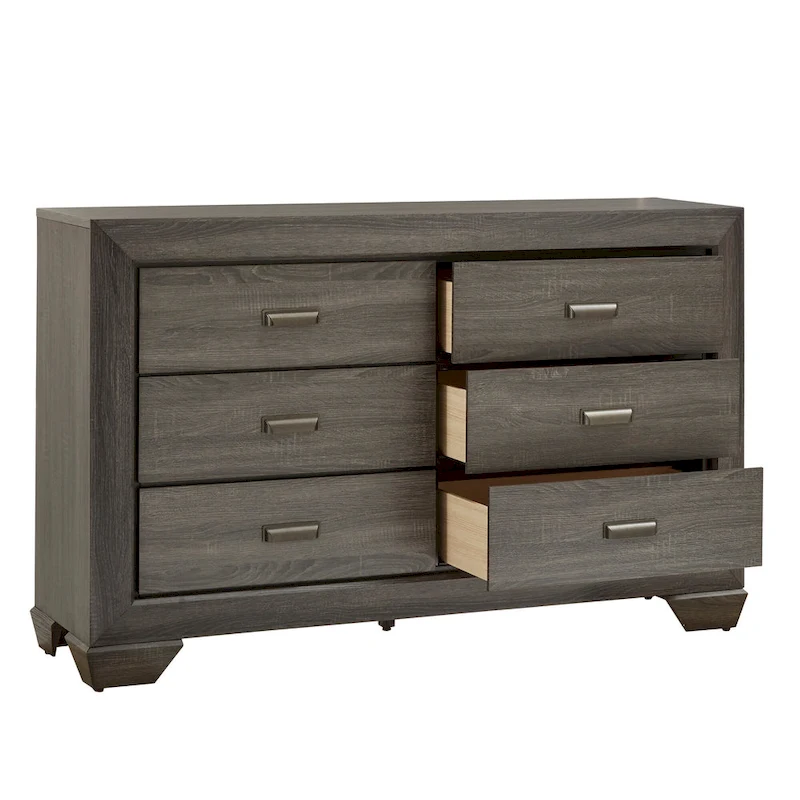 Corbett Grey Wood Panel Dresser or Chest by iNSPIRE Q Classic