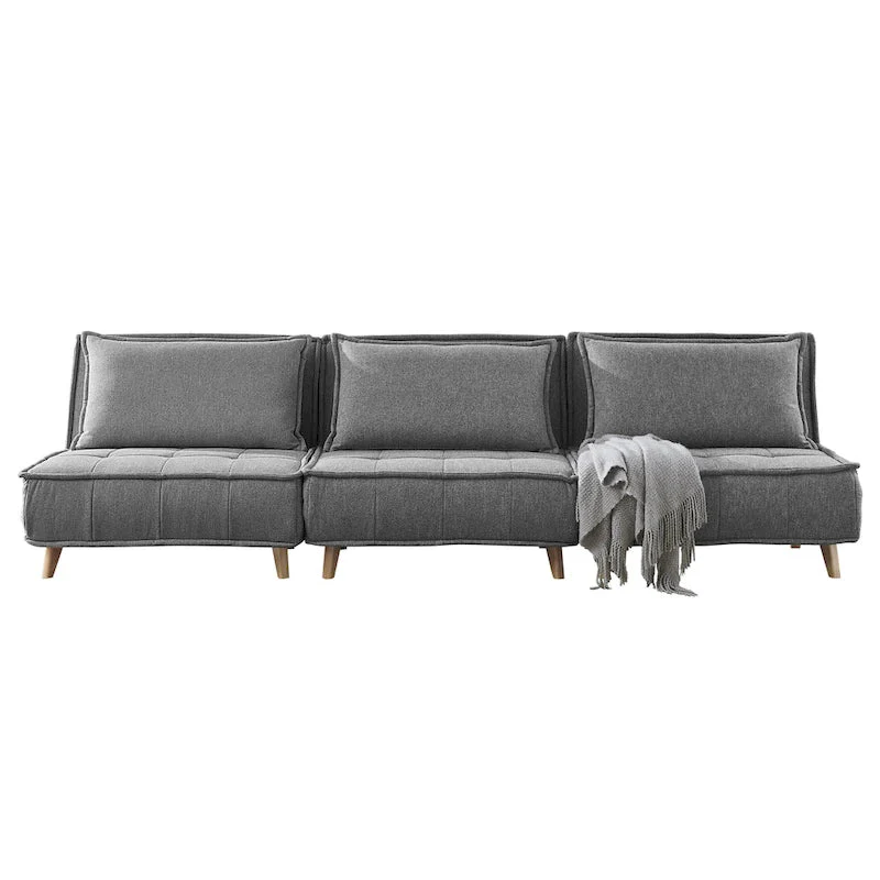Modern Modular Convertible Sofa Chair