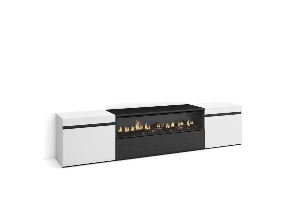 Meuble Banc Tele - Blanc