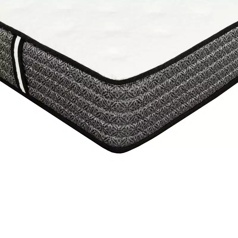 HomeStock Majestic 12 in. Pocket Coil Hybrid Mattress, Gray