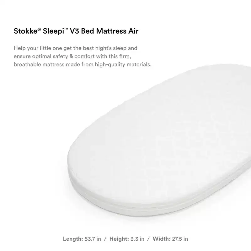 Stokke Sleepi Bed 1.3" Breathable Foam Crib Mattress