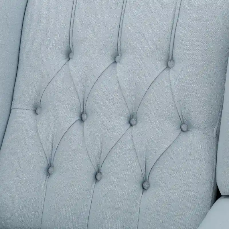 Walter Tufted Fabric Wingback Recliner Club Chair by Christopher Knight Home