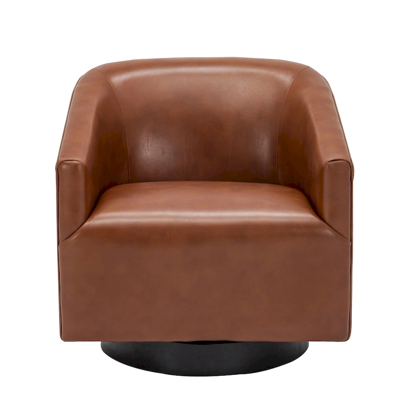 Gilbert Wood Base Swivel Chair by Greyson Living