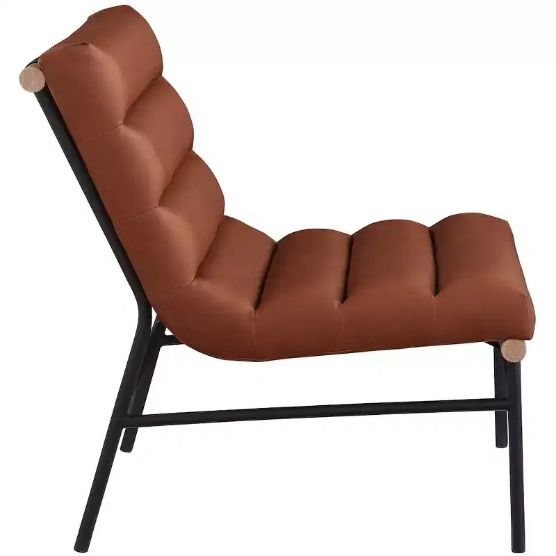 Meridian Furniture,Burke Vegan Leather Accent Chair