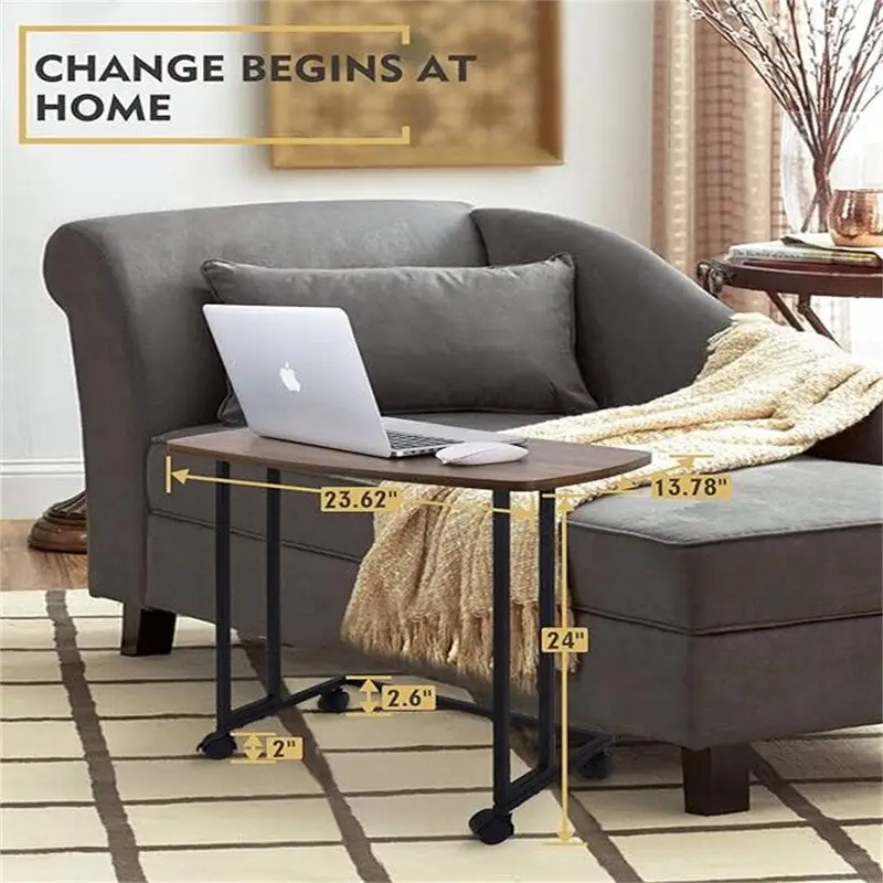 Wooden End Table Anti-Scratch Tabletop