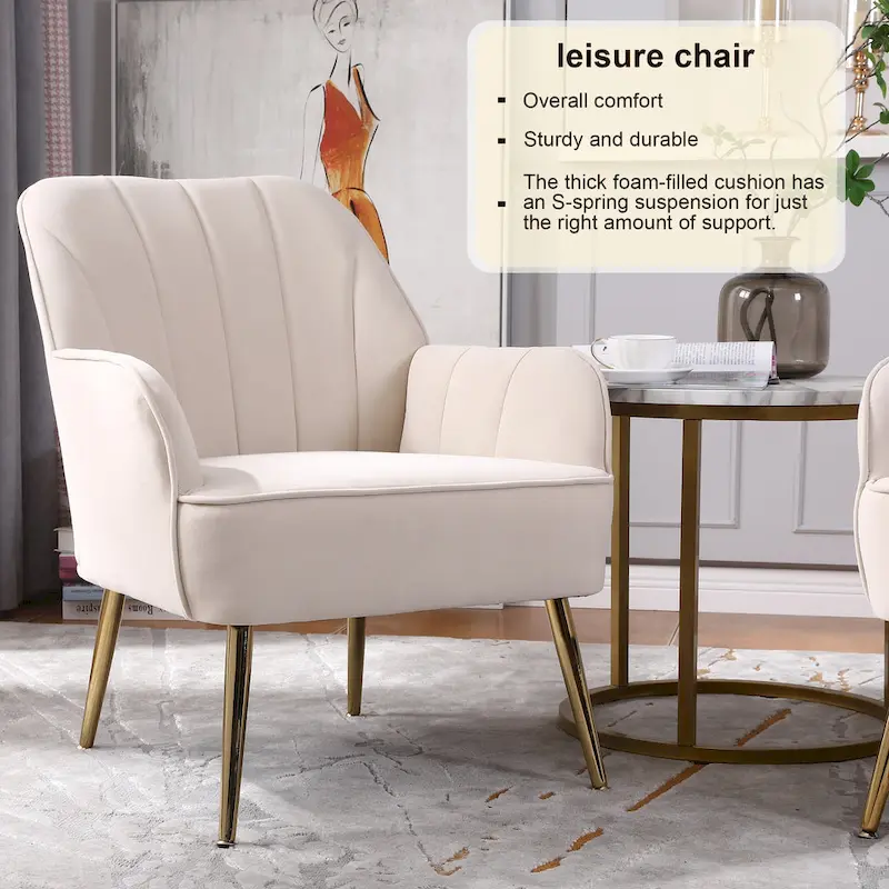 Suellyn 25.2-inch Wide Armrest Modern Chair