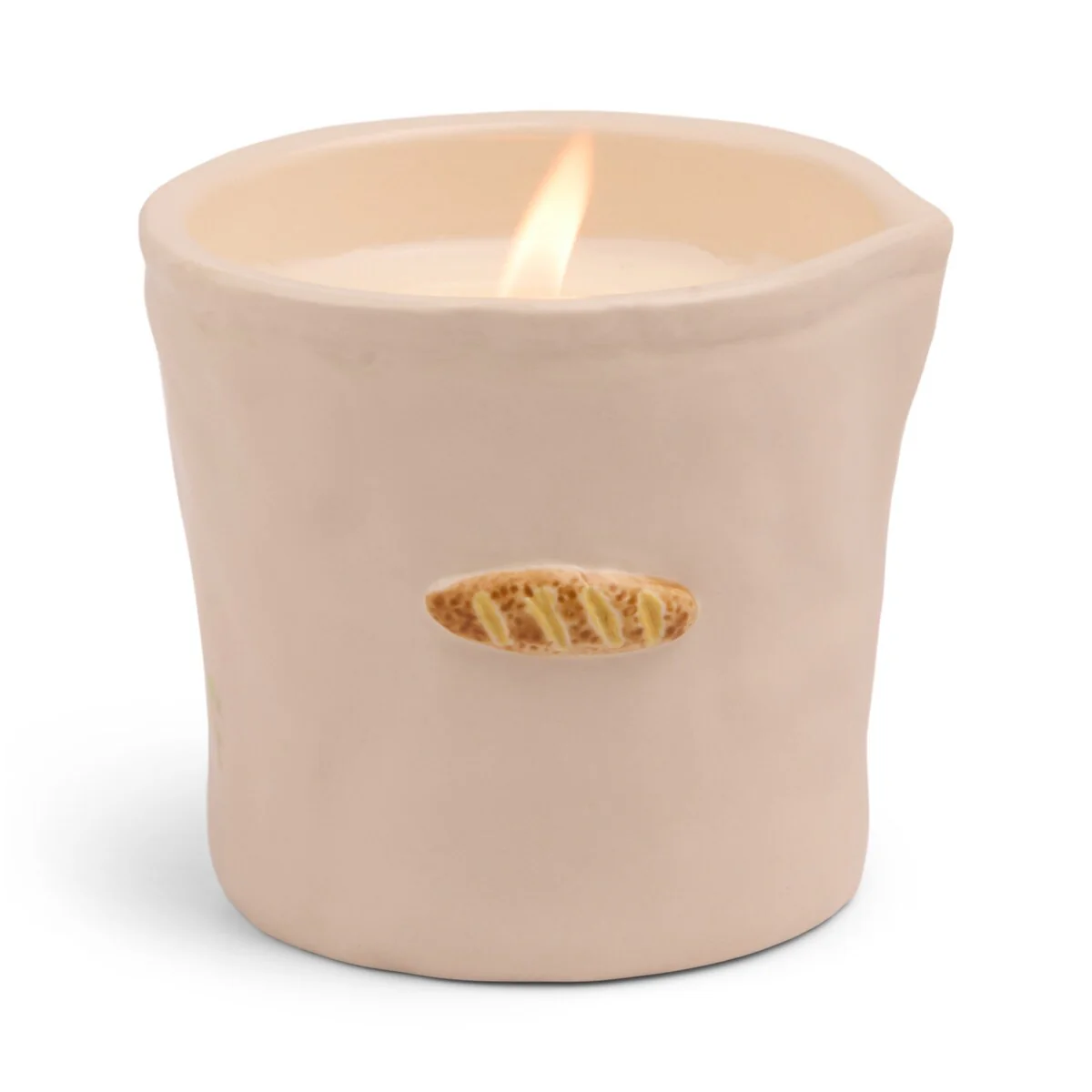 Paddywax Bistro French Baguette Embossed Ceramic Candle - Rosemary Thyme 8oz/226g