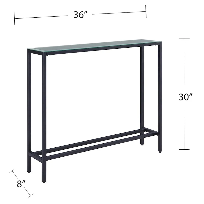 SEI Furniture Ham Narrow Console Table