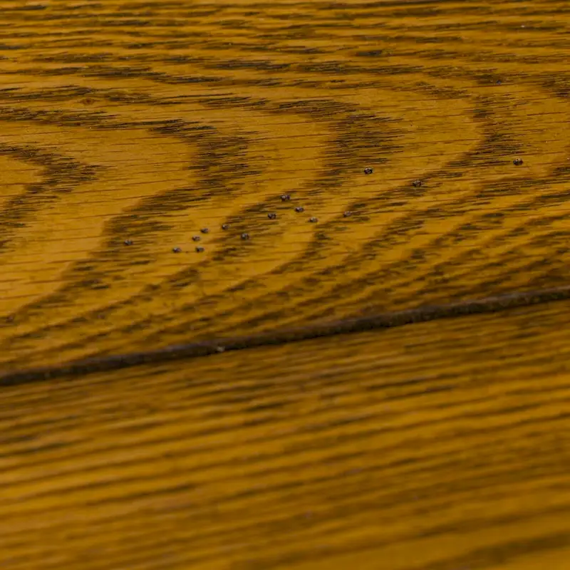 Oak Square Lamp Table