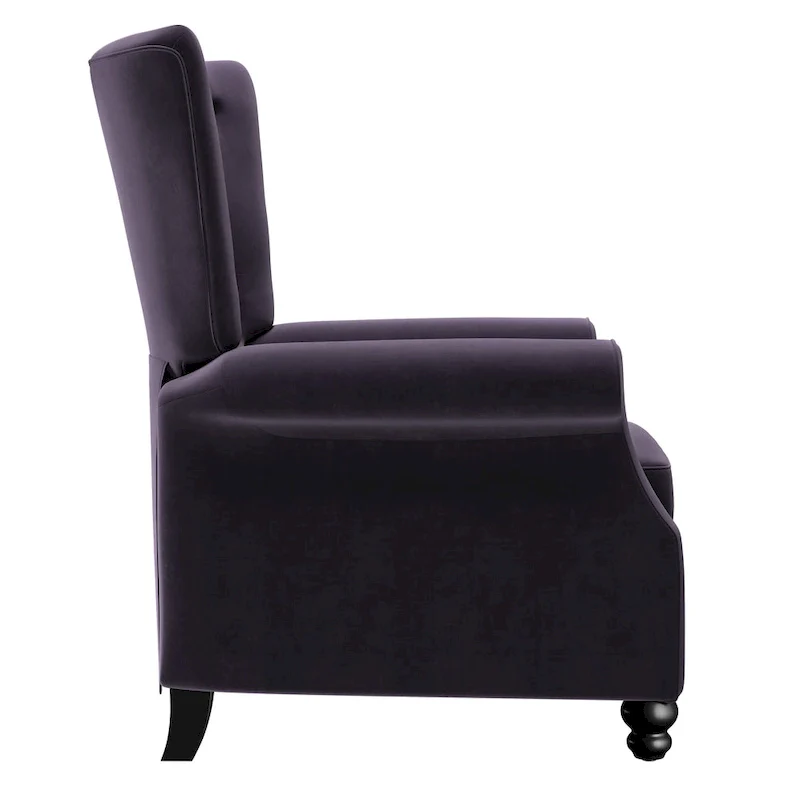 Plush Pushback Recliner Chairs (Set of 2)