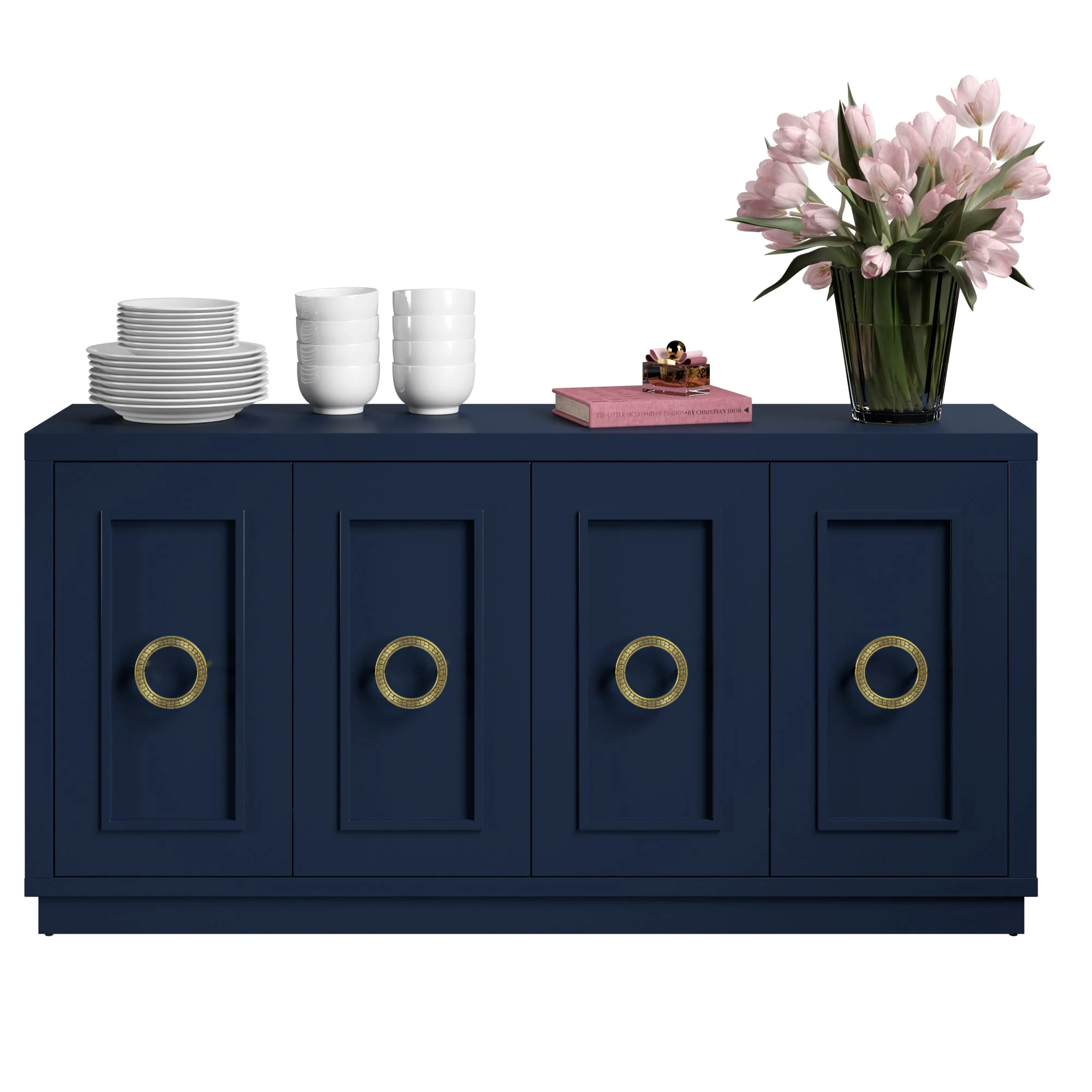 Stylish Dining Storage Double?Door Buffet Sideboard