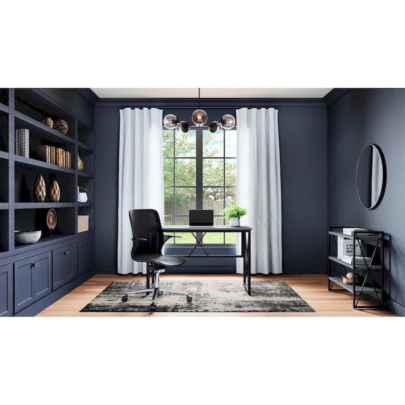 Collapsible Slatted Mission Writing Computer Desk