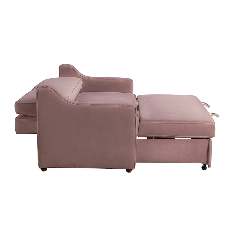 Serta Delaney Convertible Loveseat