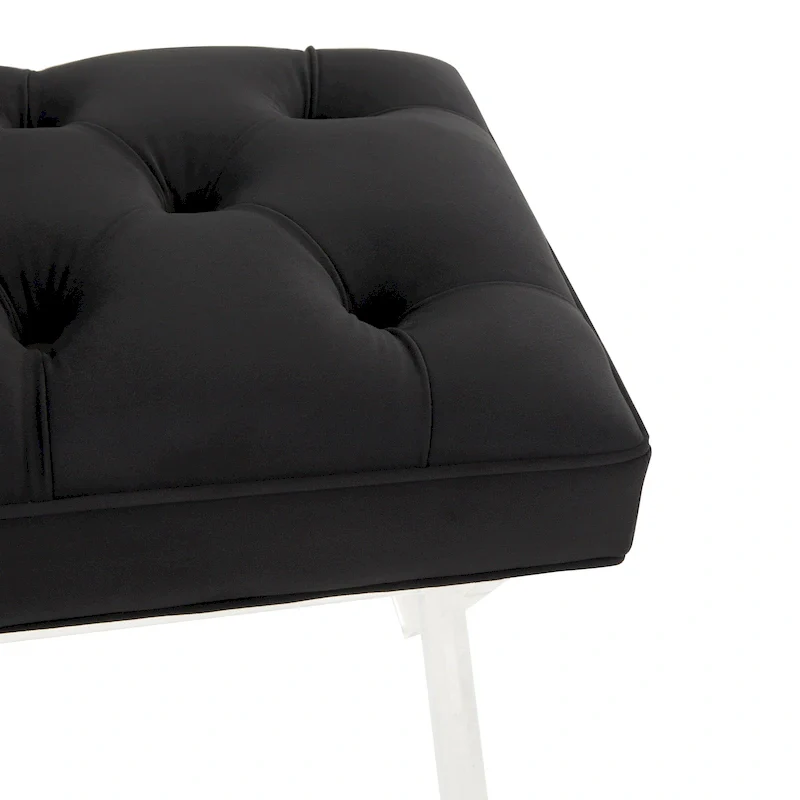 Acrylic Bench - 48 In W x 18 In D x 18 In H - 48Wx18Dx18H