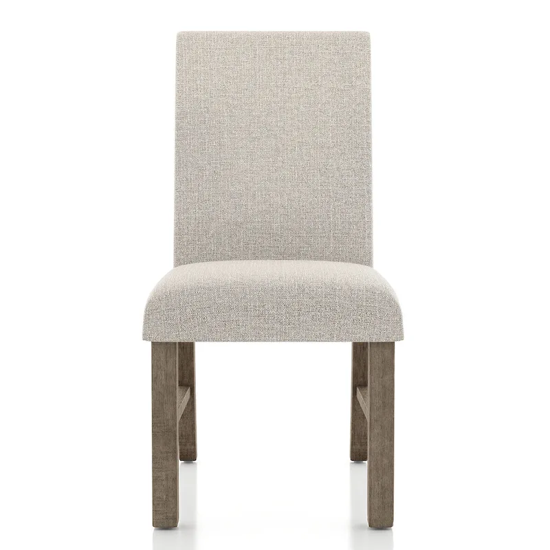 Jusk Rustic Grey Wood 5-Piece Dining Table Set by Furniture of America