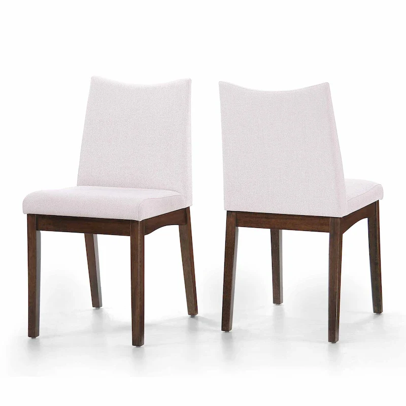 Mid-Century Fabric Dining Chair (Set of 2)
