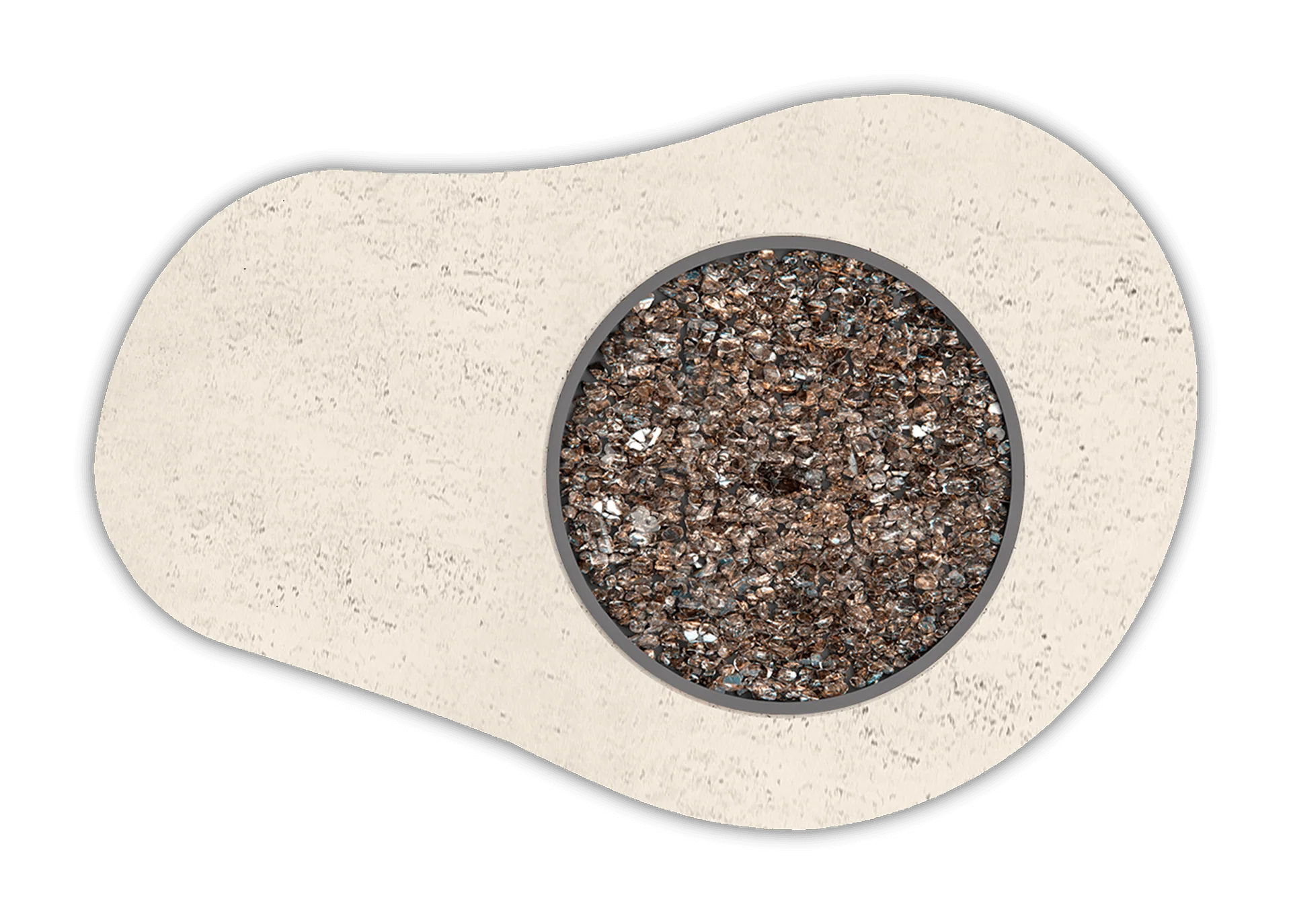 Mykonos Outdoor Fire Pit