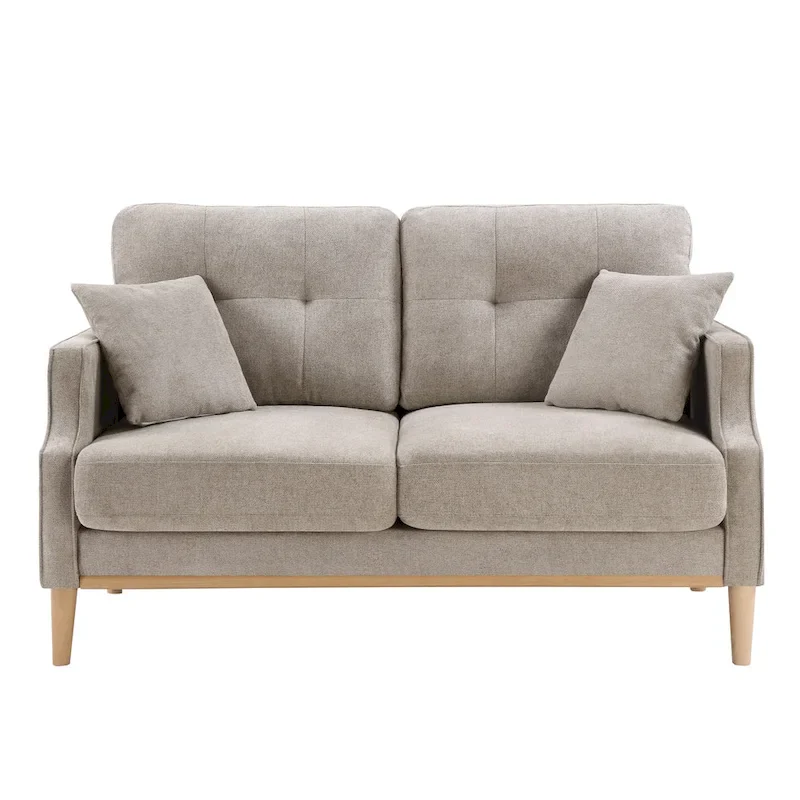 Loveseat With Waterproof Fabric,USB Charge