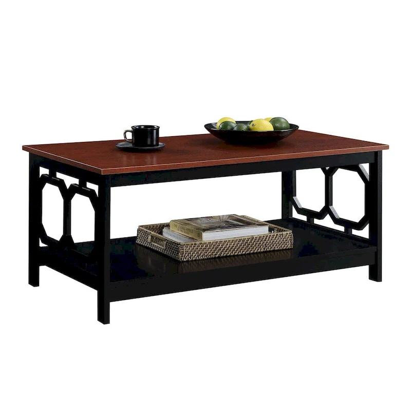 Convenience Concepts Omega Coffee Table with Shelf